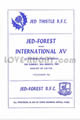 Jed Forest International XV 1989 memorabilia